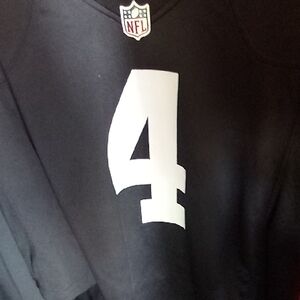 Black NFL Jersey with Number 4